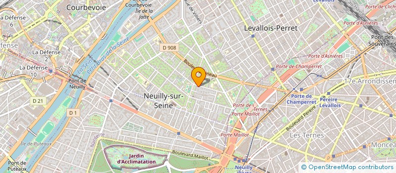 localisation de l'entreprise LIMOGES INVEST HOTEL  PARIS