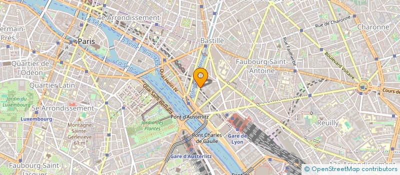 localisation de l'entreprise LIMOGES REVOLUTION  PARIS