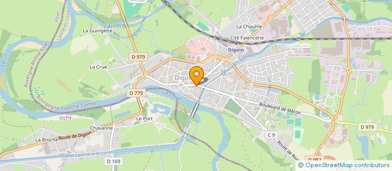 localisation de l'entreprise LIMON'CELLO  DIGOIN