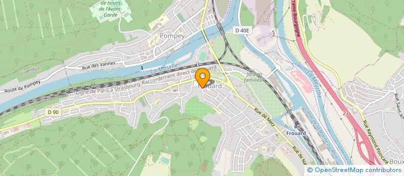 localisation de l'entreprise LIMON ET FILS  FROUARD