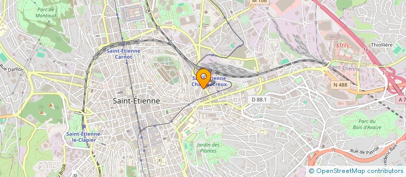 localisation de l'entreprise LIMON IT à SAINT-ETIENNE