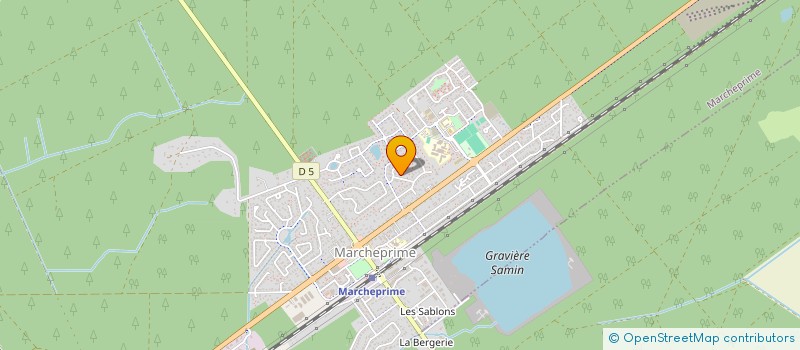 localisation de l'entreprise LIMONAD (LIGUE D'IMPROVISATION MARCHEPRIMAISE OUTRAGEUSEMENT NOURRIE D'AGITATEURS DEJANTES)  MARCHEPRIME