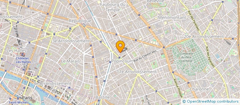 localisation de l'entreprise LIMONADE à PARIS