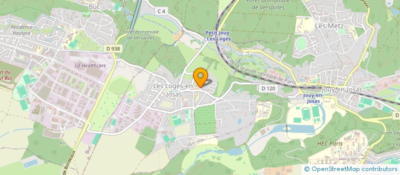 localisation de l'entreprise LIMONAIA CAPITAL  LES LOGES-EN-JOSAS