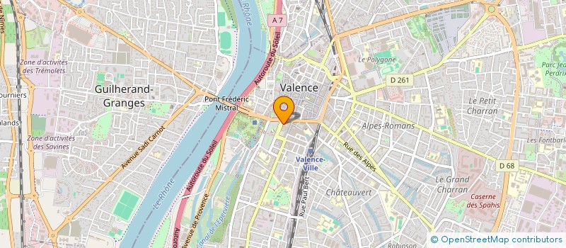 localisation de l'entreprise LIMONCELLO  VALENCE