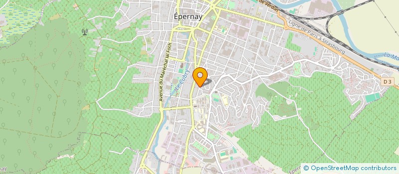 localisation de l'entreprise LIMONGI  EPERNAY