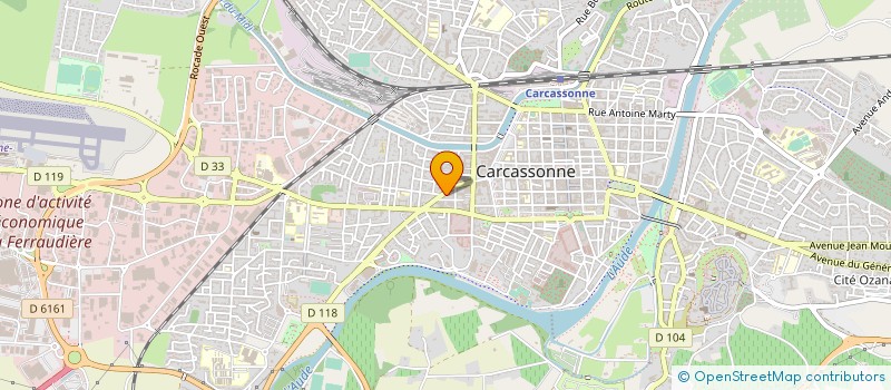 localisation de l'entreprise LIMONGI EXPERTISE  CARCASSONNE