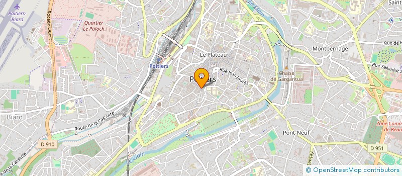 localisation de l'entreprise LIMONUM  POITIERS