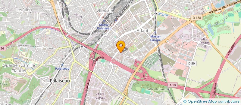 localisation de l'entreprise LIMOO  PALAISEAU