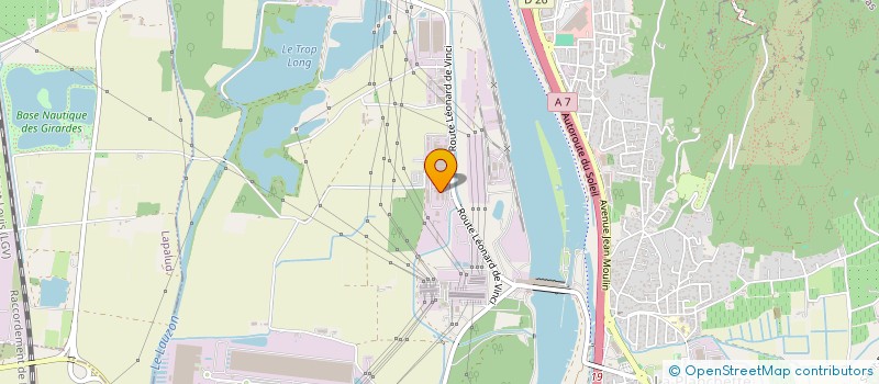 localisation de l'entreprise LIMOPTIC à BOLLENE