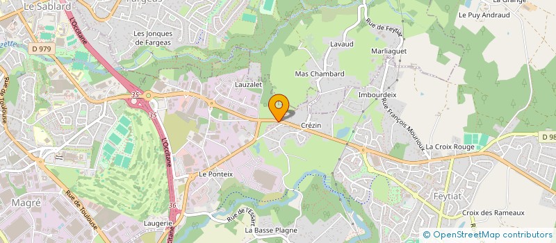 localisation de l'entreprise LIMOU BIO  FEYTIAT