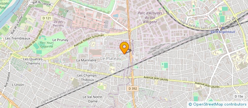 localisation de l'entreprise LIMOUNI SARL à SARTROUVILLE