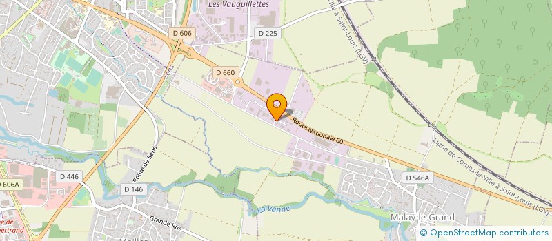 localisation de l'entreprise LIMOUSIN à MALAY-LE-GRAND