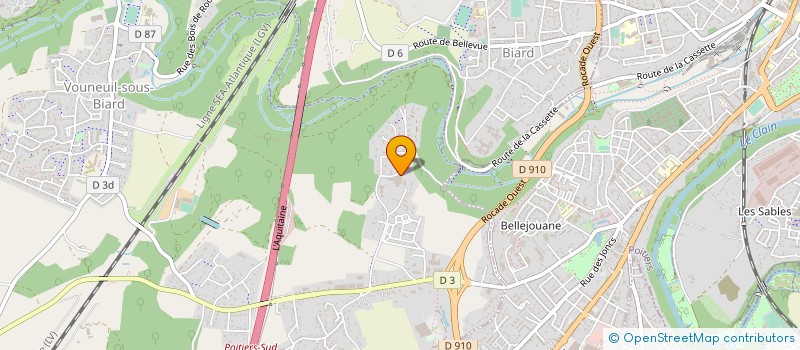localisation de l'entreprise LIMOUSIN ASSISTANCE à VOUNEUIL-SOUS-BIARD