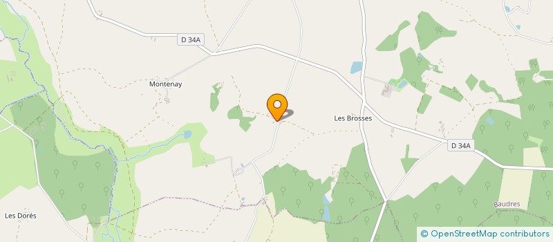 localisation de l'entreprise LIMOUSIN DECO à BAUDRES
