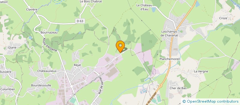localisation de l'entreprise LIMOUSIN GESTION à BONNAC-LA-COTE