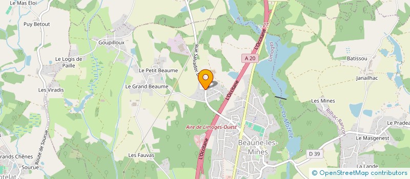 localisation de l'entreprise LIMOUSIN MULTI SERVICES à LIMOGES