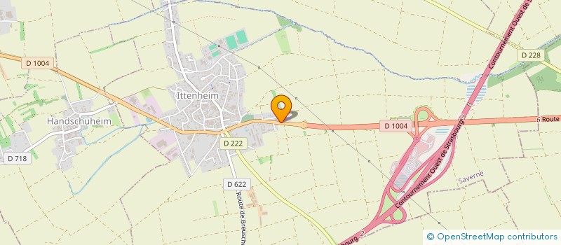 localisation de l'entreprise LIMOUSINE à ITTENHEIM