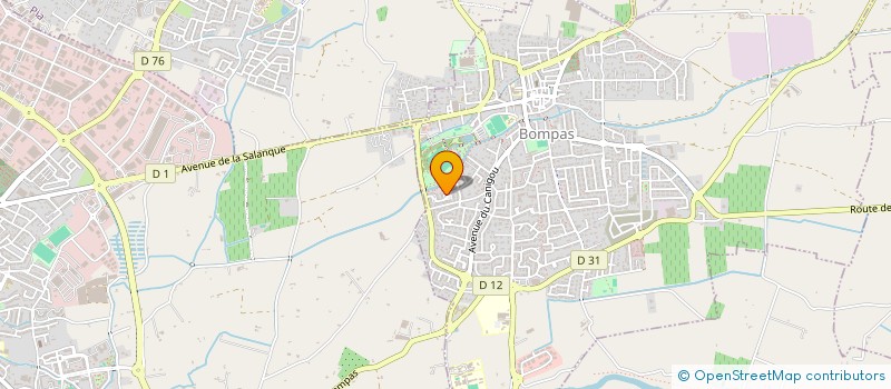 localisation de l'entreprise LIMOUSINE  BOMPAS