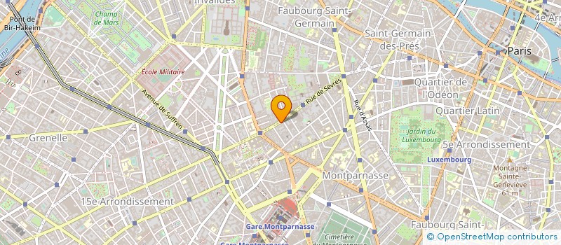 localisation de l'entreprise LIMOUSINE à PARIS