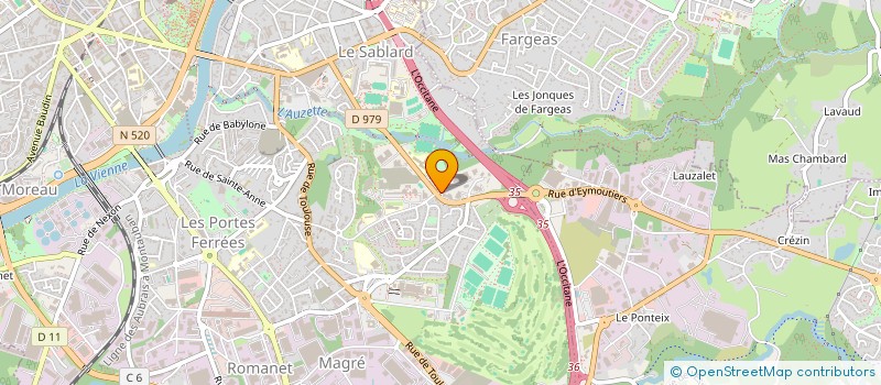 localisation de l'entreprise LIMOUSINE DE GESTION ET D'INVESTISSEMENT à LIMOGES