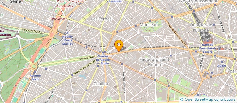 localisation de l'entreprise LIMOUSINE SERVICE COMPANY à PARIS