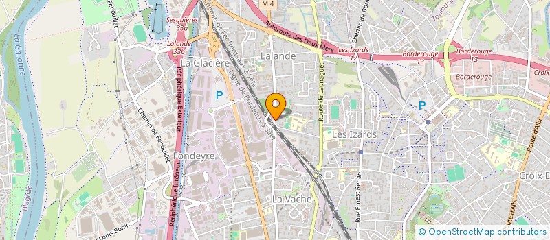 localisation de l'entreprise LIMOUSINE SERVICE SARL à TOULOUSE