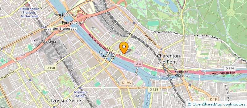 localisation de l'entreprise LIMOUSINE SERVICES  CHARENTON-LE-PONT