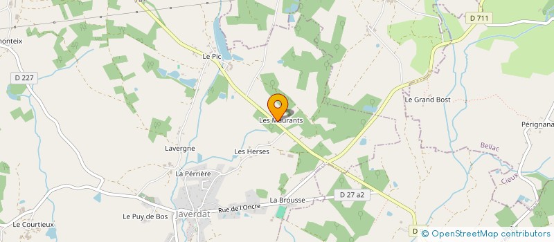 localisation de l'entreprise LIMOUZI HOTEL CONSULTING MANAGEMENT  JAVERDAT