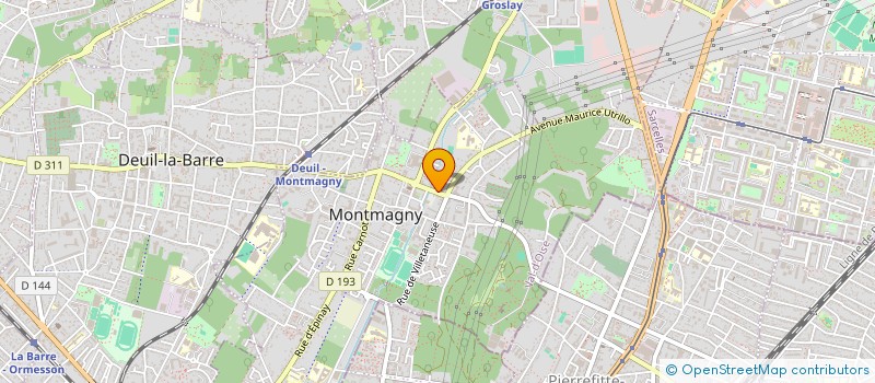 localisation de l'entreprise LIMOUZIN HENRIETTE  MONTMAGNY