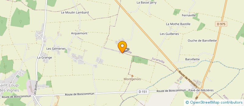 localisation de l'entreprise LIMOVAL à SAINT-LOUP-DES-VIGNES