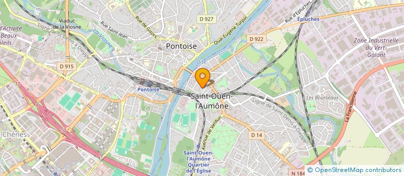 localisation de l'entreprise LIMP'ART à SAINT-OUEN-L'AUMONE