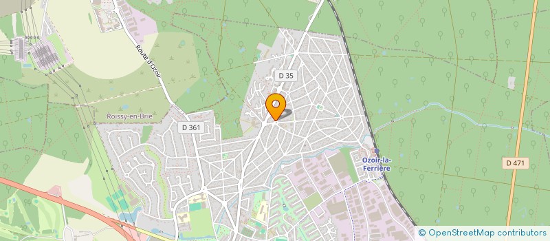 localisation de l'entreprise LIMPAR NET  OZOIR-LA-FERRIERE