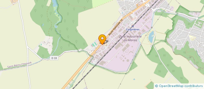 localisation de l'entreprise LIMPEC  COIGNIERES