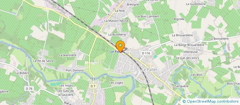 localisation de l'entreprise LIMPEED  LE PALLET