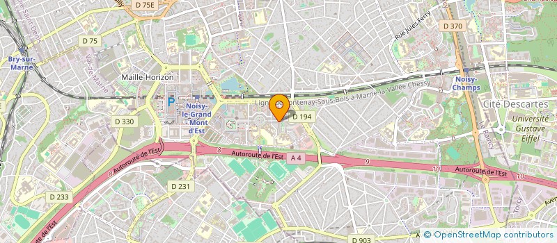 localisation de l'entreprise LIMPERATOR  NOISY-LE-GRAND