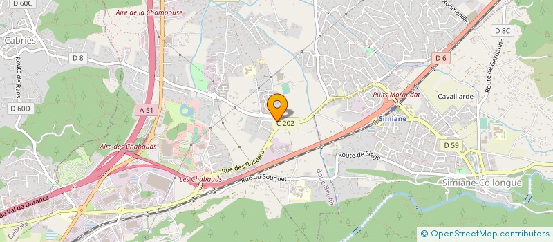 localisation de l'entreprise LIMPEZ'ANA SERVICES à BOUC-BEL-AIR