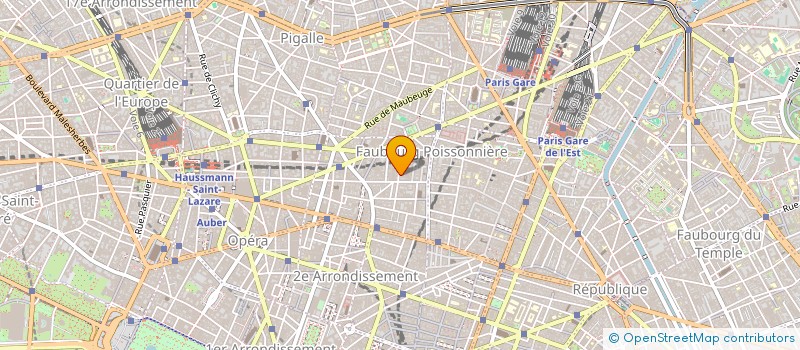 localisation de l'entreprise LIN 2  PARIS