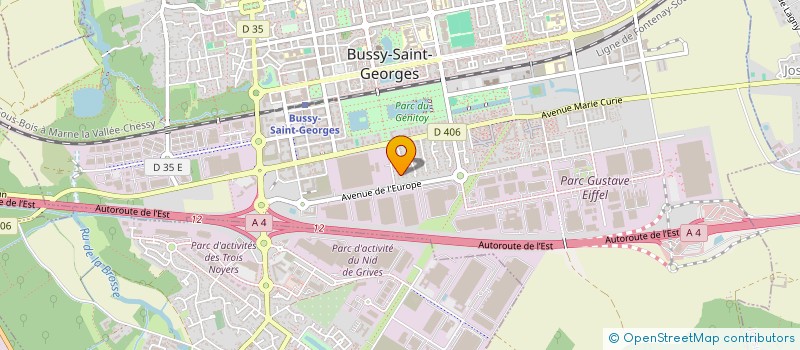 localisation de l'entreprise LIN  BUSSY-SAINT-GEORGES