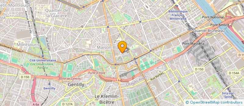 localisation de l'entreprise LIN D EIFFELIN  PARIS