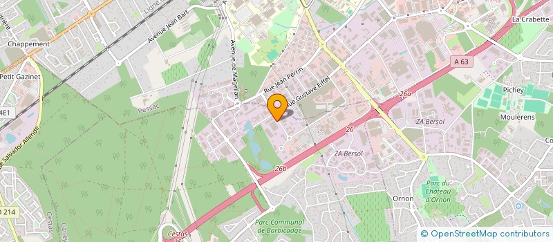 localisation de l'entreprise LIN'HOME INVEST  CANEJAN