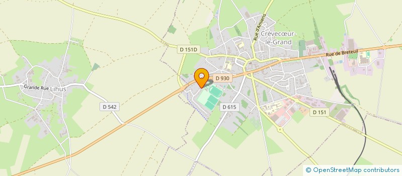 localisation de l'entreprise LIN'K GROUP  CREVECUR-LE-GRAND