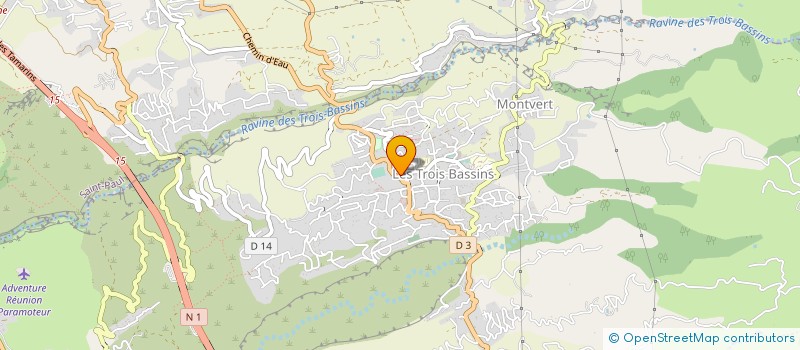 localisation de l'entreprise LIN-KWANG  LES TROIS-BASSINS