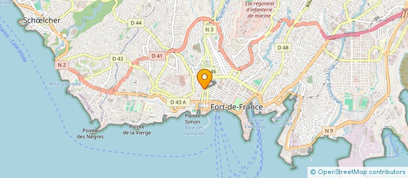 localisation de l'entreprise LIN LUCIEN ET ZECLER JOSE  FORT-DE-FRANCE