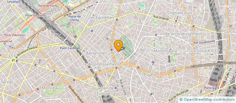 localisation de l'entreprise LIN PING  PARIS