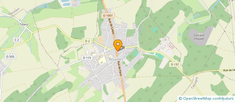 localisation de l'entreprise LIN-ZHENG  NOAILLES