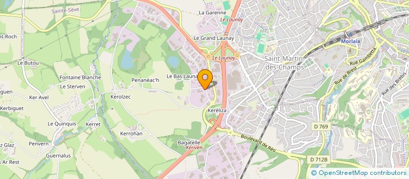 localisation de l'entreprise LIN20100R  SAINT-MARTIN-DES-CHAMPS