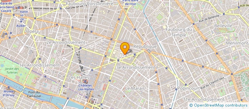 localisation de l'entreprise LINA  PARIS