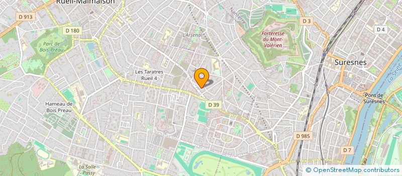 localisation de l'entreprise LINA à RUEIL-MALMAISON