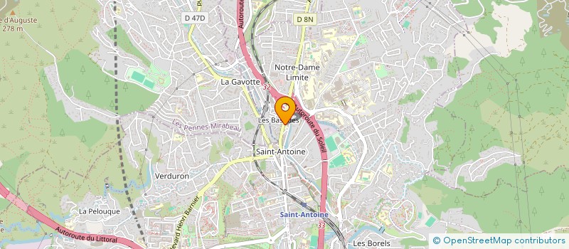 localisation de l'entreprise LINA à MARSEILLE